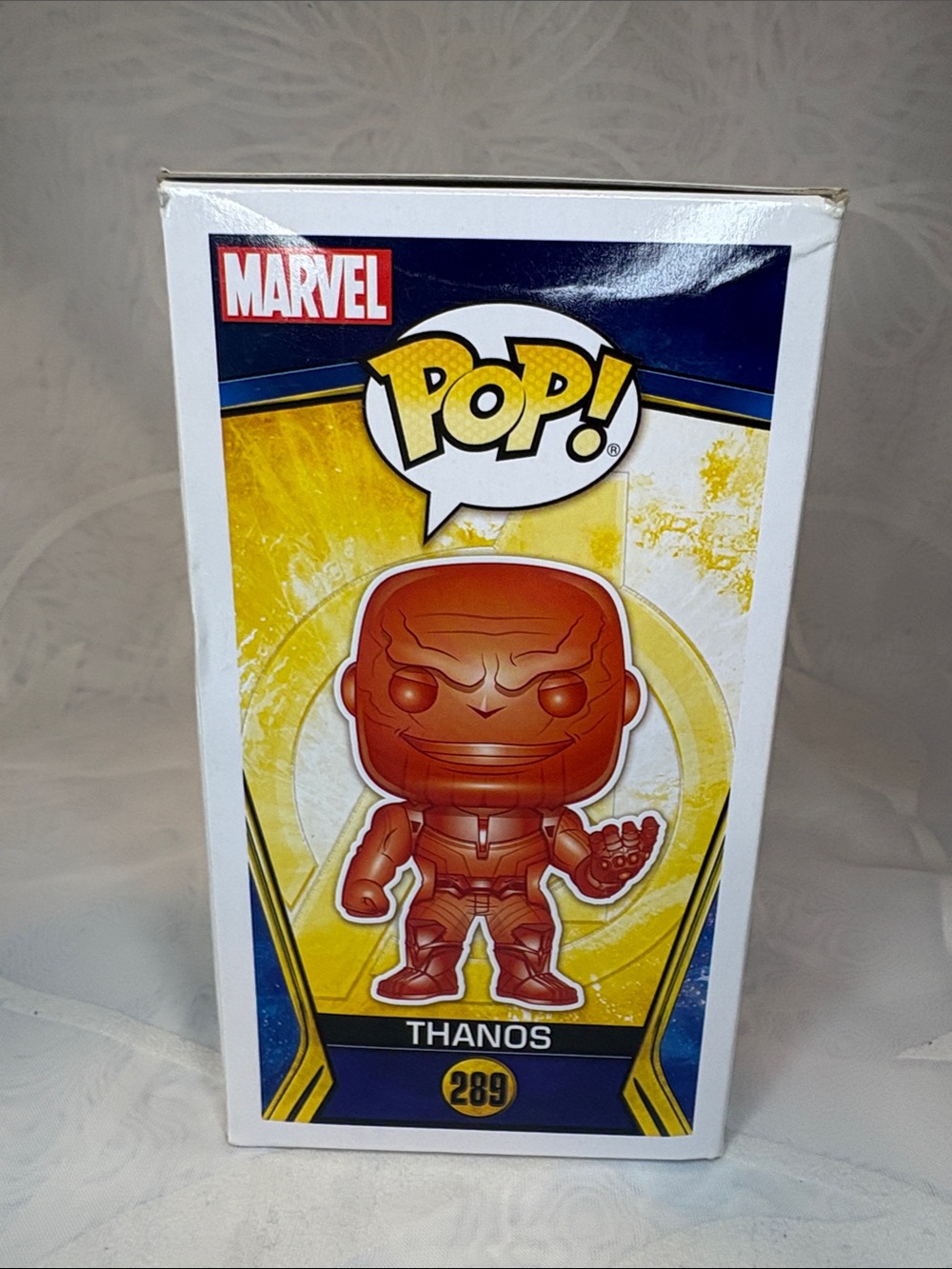 Funko Pop Avengers Infinity War Thanos Chrome Set of 6 Walmart Exclusives - Picture 3 of 16